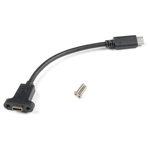 Panel Mount USB−C Ex