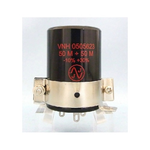 JJ 電解コンデンサー 50μF+50μ