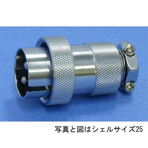 NCSプラグ(シェルΦ54・25極) N