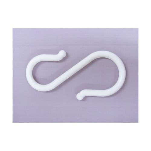 Sフック 115mm 白 (50個入)