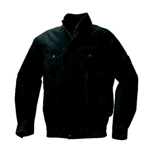 綿ヘリンボーンウェアのみ ブラック LL