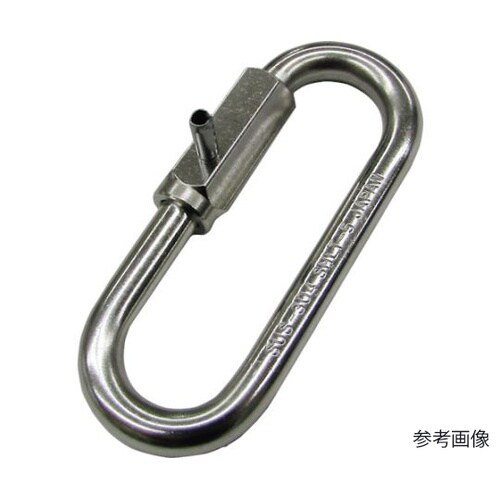ステンレス ピン止め 口広リングキャッチ