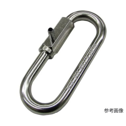 ステンレス ピン止め 口広リングキャッチ