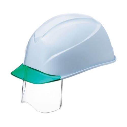 エアライトS搭載ヘルメット(透明バイザー