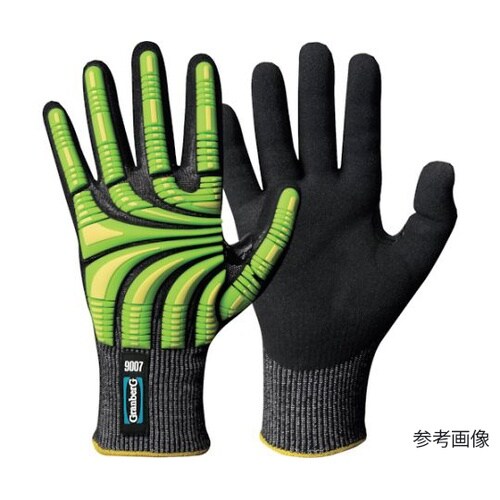 耐切創繊維耐衝撃手袋 反射視認耐油モデル