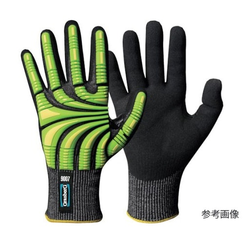 耐切創繊維耐衝撃手袋 反射視認耐油モデル