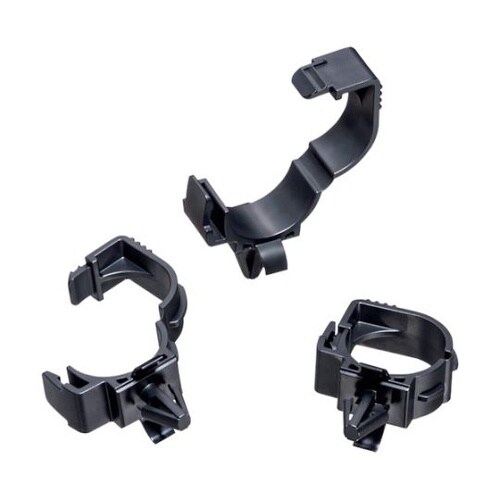 インシュロック ホルダークリップ 黒 H