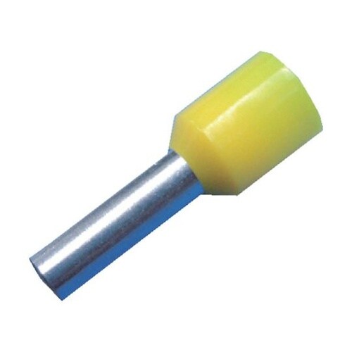 フェルール端子(100個入り)黄色 FE