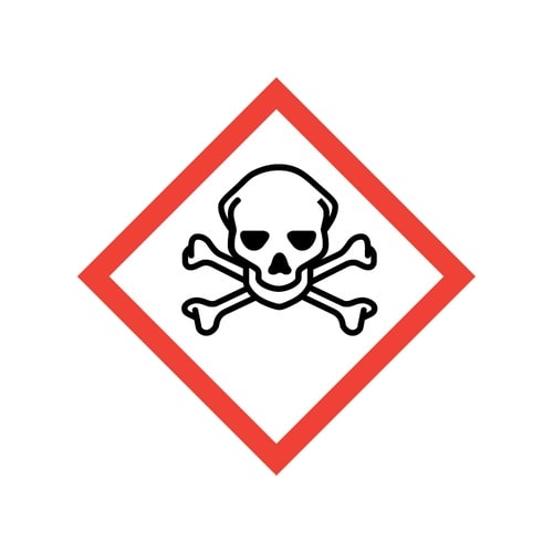 GHSラベルステッカー 急性毒性(高毒性