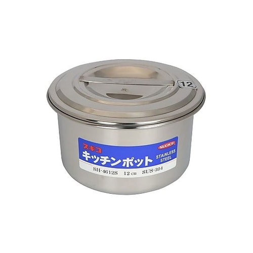 18−8浅型キッチンポット 0.9L S