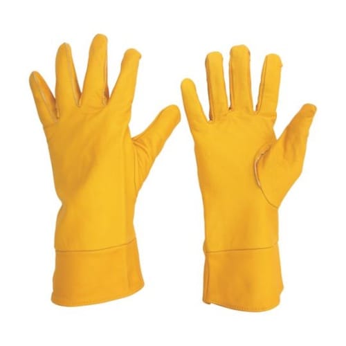 牛表革手袋 MT−14 キリン型 黄 C