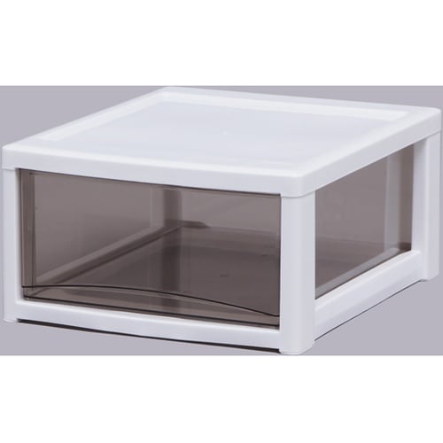 スーパークリアチェスト ホワイト/クリア