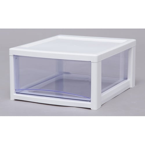 スーパークリアチェスト ホワイト/クリア