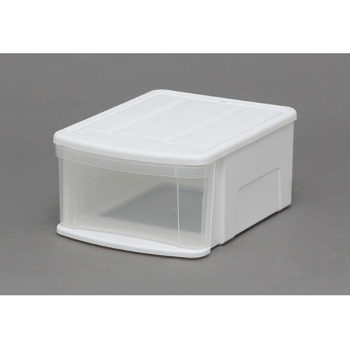 チェストI ホワイト/クリア 内寸:26