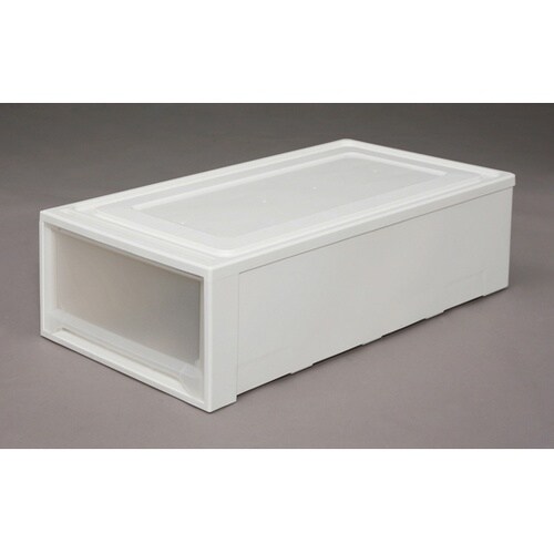 ロングチェスト ホワイト/クリア 内寸: