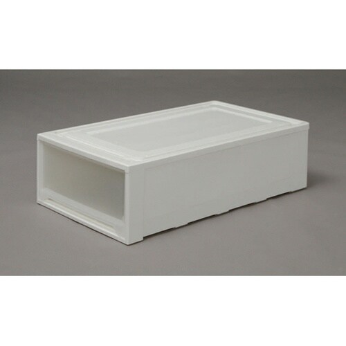 ロングチェスト ホワイト/クリア 内寸: