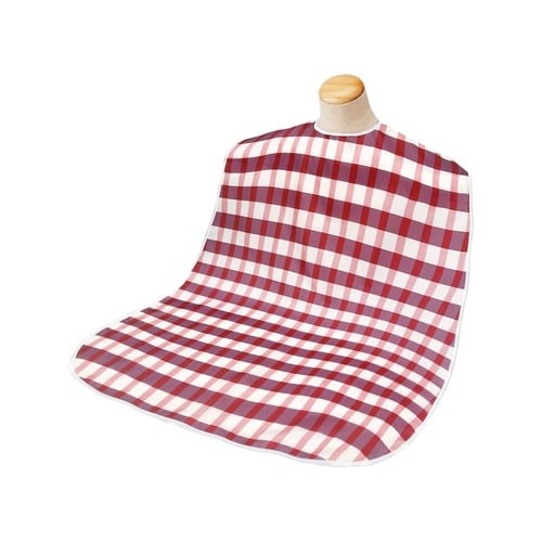 ソフラピレンエプロン ボーダーチェックロ