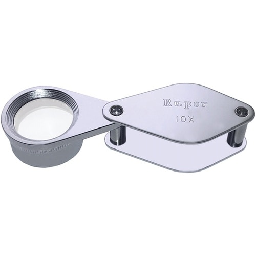 繰出し型ルーペ クローム S ケース無