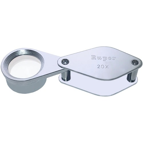 繰出し型ルーペ クローム S ケース無