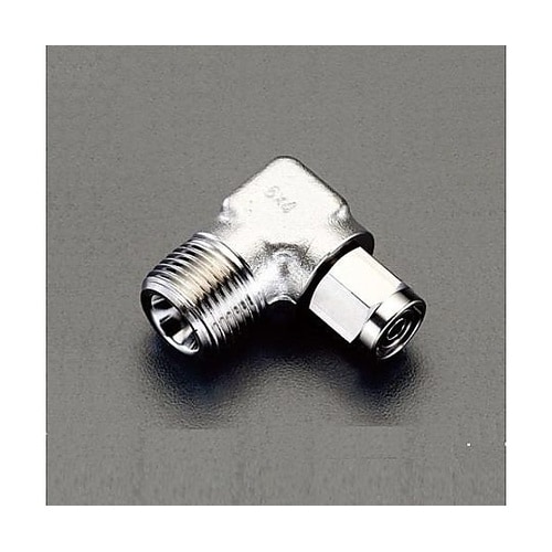 R 1/4”x 6mm ユニオン(エルボ