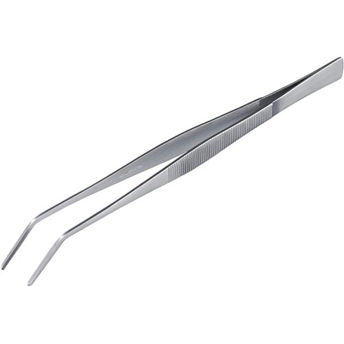 ピンセット 先曲がり型 300mm PP