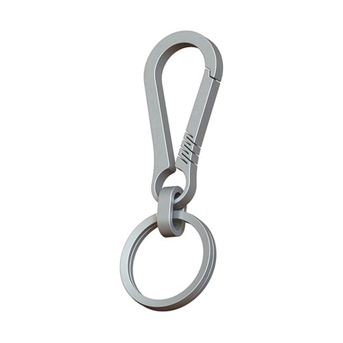 カラビナキーホルダー チタン製 TR−K