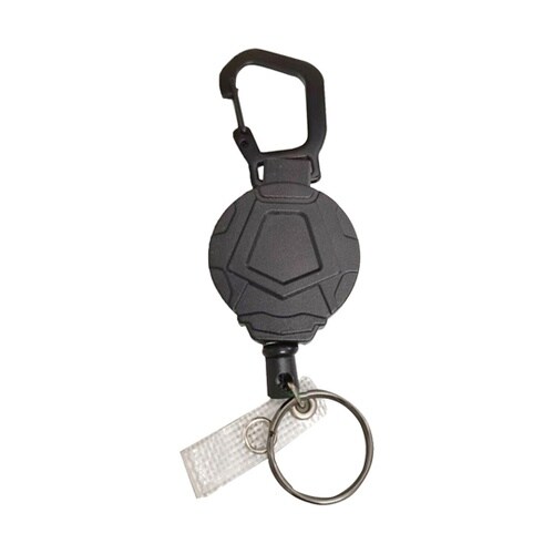 カラビナ付きリールストラップ ワイヤータ