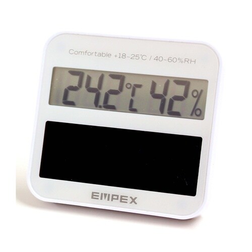 デジタルソーラー温湿度計 TD−820