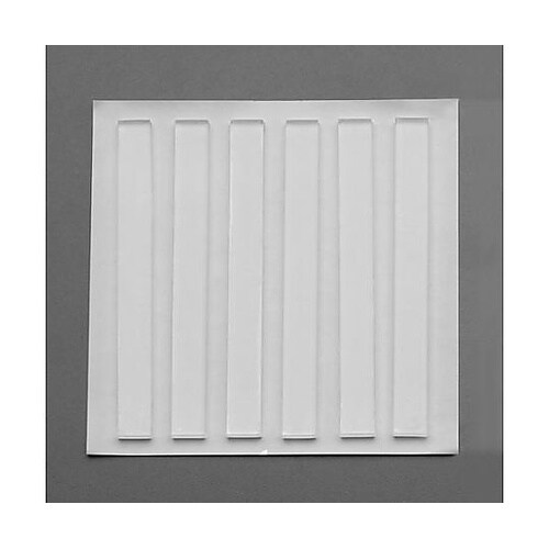 10x100x3mm 耐震ベース(クリア