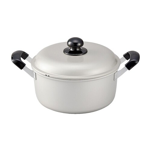 アルマイト シルビー 両手鍋 24cm