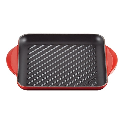 グリル・カレ 24cm チェリーレッド