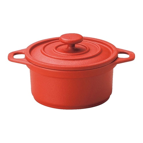 ミニココ ラウンド 10cm レッド M