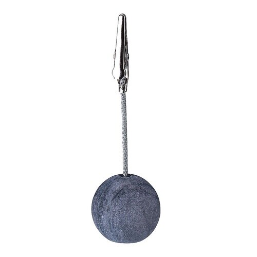 マーブル カードホルダー ラウンド グレ