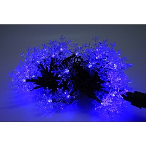 LEDストレートライト 雪 青 50球