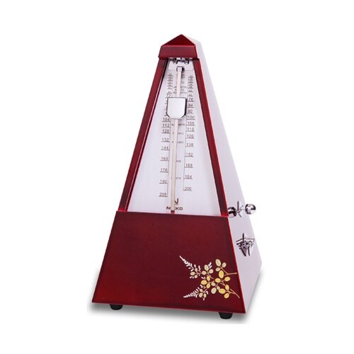 玉虫塗メトロノーム 萩 シルバー 123