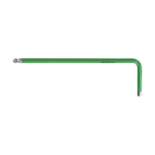 ボール付六角棒レンチ(レインボー) 黄緑