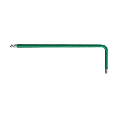 ボール付六角棒レンチ(レインボー) 緑色