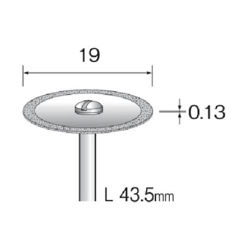 電着ダイヤモンドカッティングディスク Φ