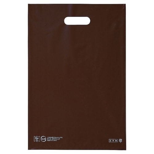 ポリ袋ソフト型 ブラウン 30×45cm
