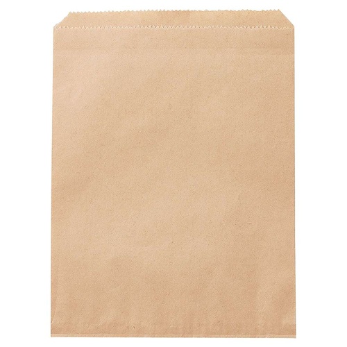 平袋 茶無地 未晒クラフト 18.4×2