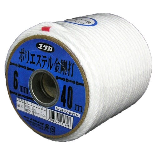 ポリエステル金剛ロープボビン 6mm×4