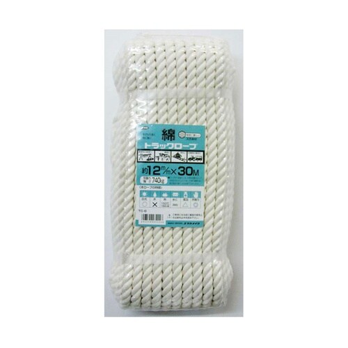 綿ロープシュリンクパック 12mm×30