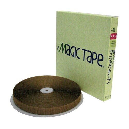 ベージュ縫製用マジックテープA 25mm
