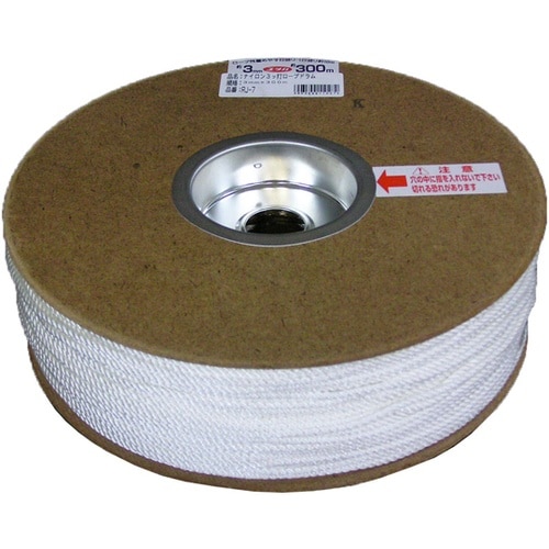 ナイロン3ッ打ロープドラム 3mm×30