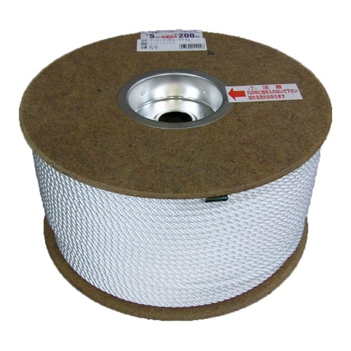 ナイロン3ッ打ロープドラム 5mm×20