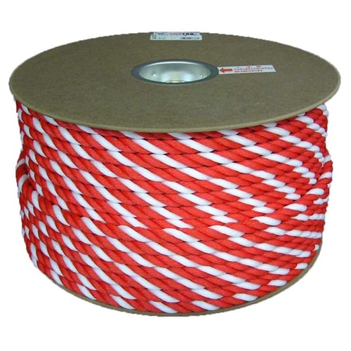 PEカラーロープドラム コウハク 12m