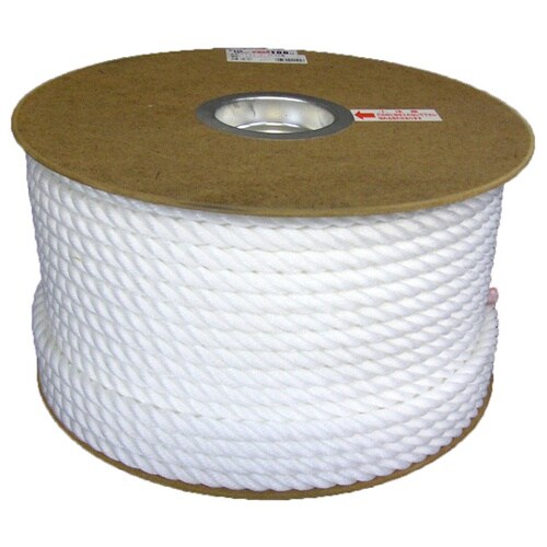 PEカラーロープドラム ホワイト 12m