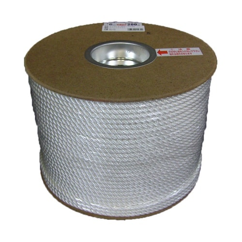 ナイロン3ッ打ロープドラム 6mm×20