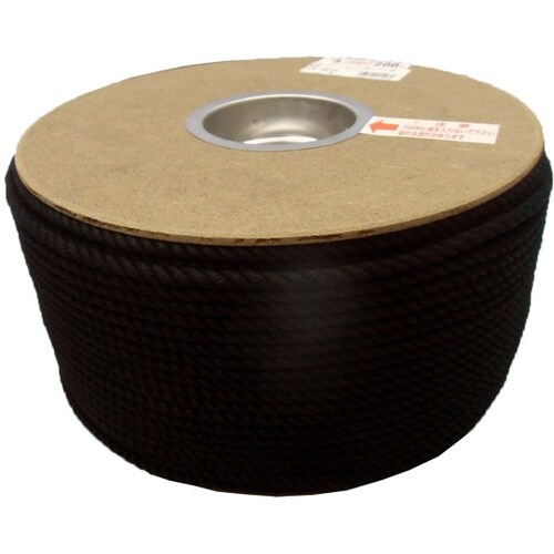 ブラック エステルロープ ドラム 5mm