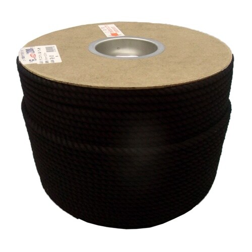 エステルロープ ドラム ブラック 6mm